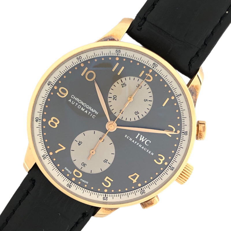 インターナショナルウォッチカンパニー IWC ポルトギーゼ クロノグラフ ジャッキー・チェン 世界限定250本 IW371433 K18ピンクゴールド  自動巻き メンズ 腕時計