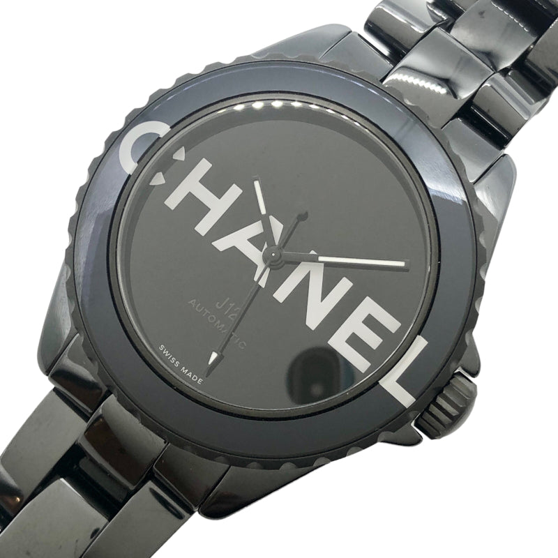シャネル CHANEL J12 ウォンテッド ドゥ シャネル H7418 ブラック セラミック ブラックセラミック 自動巻き メンズ 腕時計 |  中古ブランドリユースショップ OKURA(おお蔵)