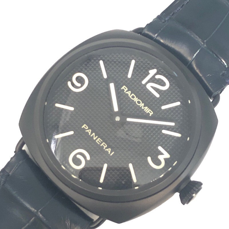 パネライ PANERAI ラジオミール チェラミカ PAM00643 セラミック 手巻き メンズ 腕時計 | 中古ブランドリユースショップ  OKURA(おお蔵)