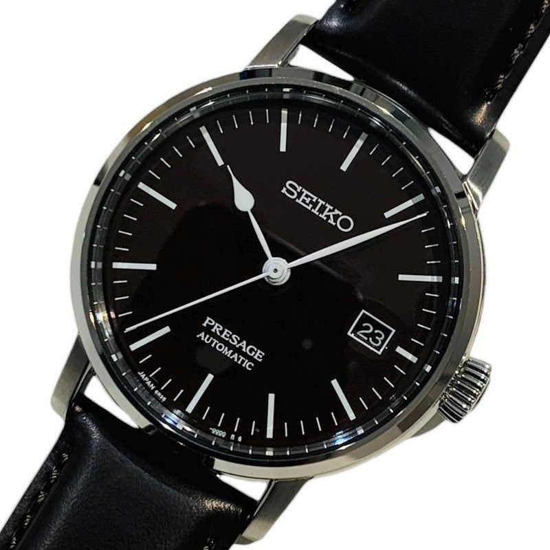 SEIKO プレサージュ　腕時計　黒腕周り約16cmでした
