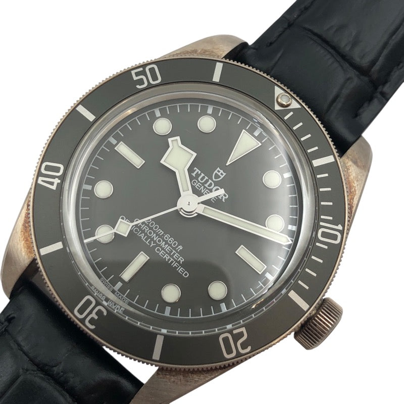 チューダー/チュードル TUDOR ブラックベイ フィフティエイト 79010SG SV925/レザー 自動巻き メンズ 腕時計 |  中古ブランドリユースショップ OKURA(おお蔵)