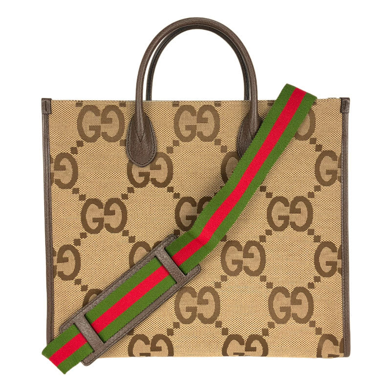 グッチ GUCCI ジャンボ GG トートバッグ 678839 ベージュ GGキャンバス 