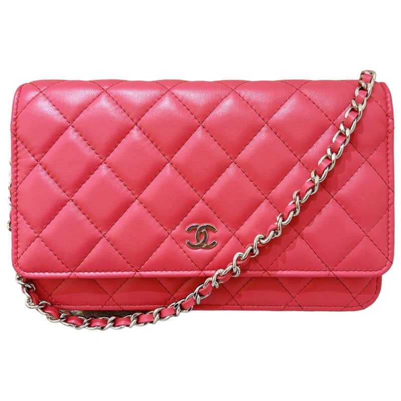 シャネル CHANEL マトラッセ クラシックチェーンウォレット AP0250 ピンク ラムスキン レディース ショルダーバッグ |  中古ブランドリユースショップ OKURA(おお蔵)