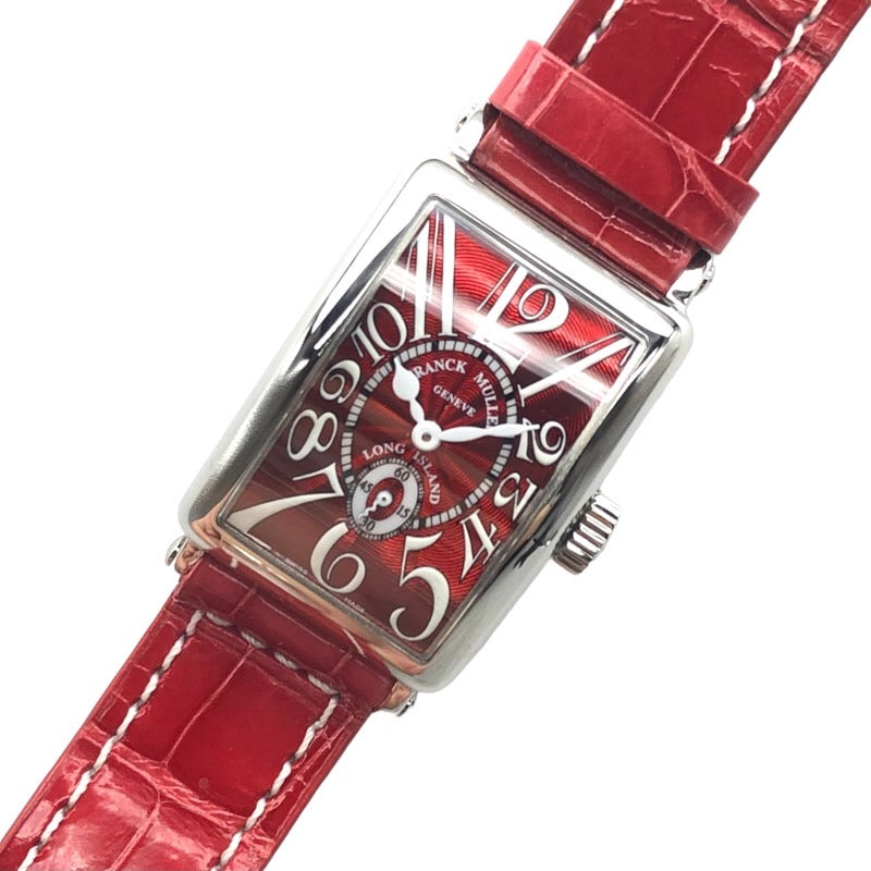 フランク・ミュラー FRANCK MULLER ロングアイランド レッドカーペット 900 S6 RED CARPET AC SS 手巻き |  中古ブランドリユースショップ OKURA(おお蔵)