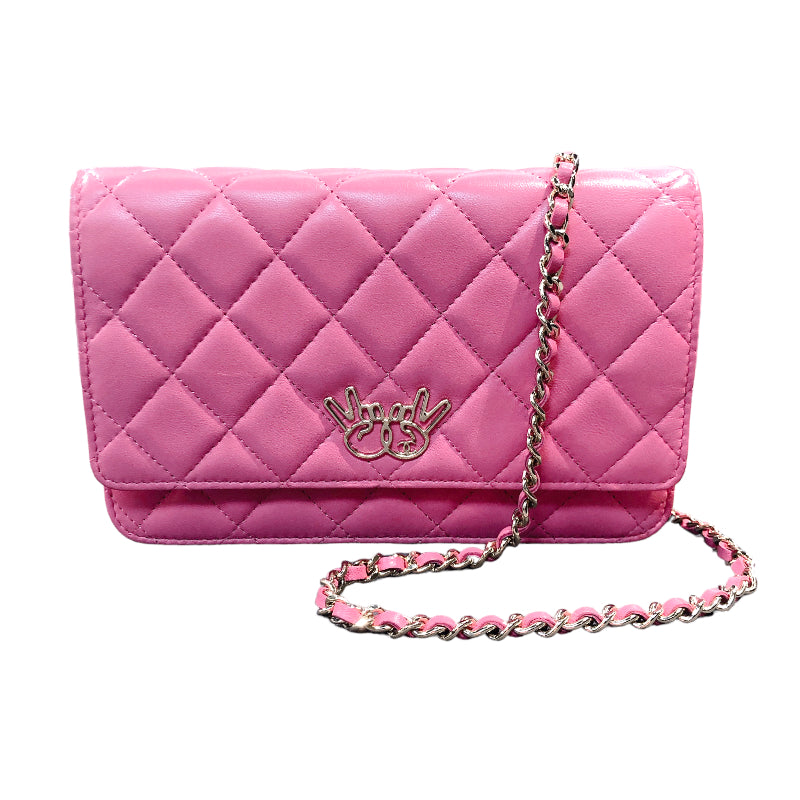 ゆ。様♡専用❣️シャネル マトラッセ ショルダーバッグ ラムスキン ダブルチェーン シャネル CHANEL ダブルピース チェーンウォレット ラムスキン