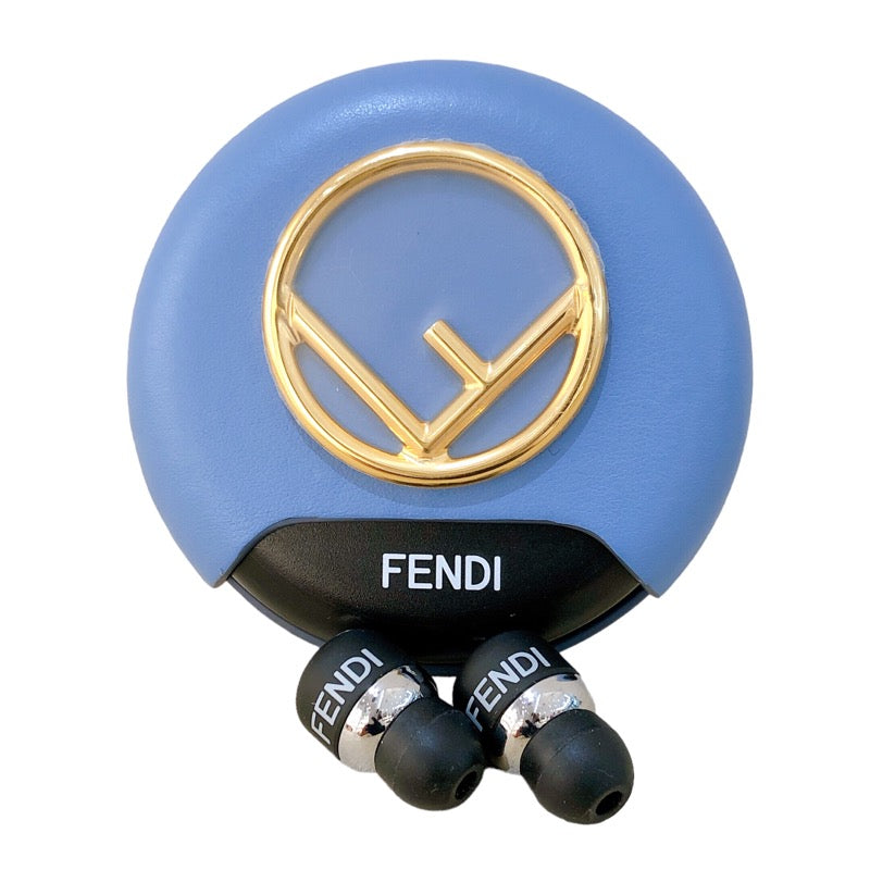 フェンディ FENDI ワイヤレスイヤホン 7AR732 ブルー・ブラック 