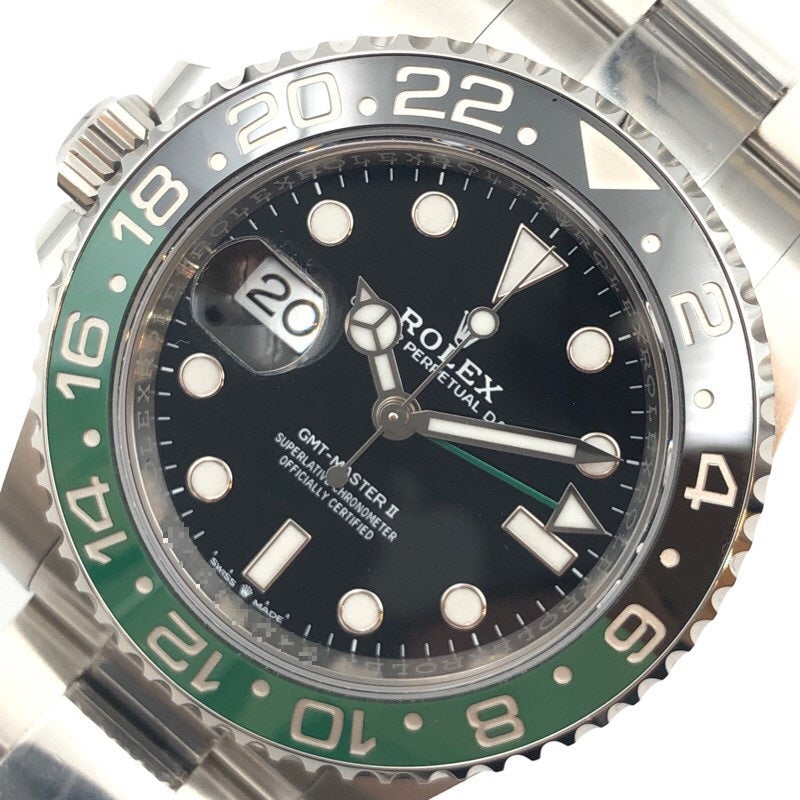 ロレックス ROLEX GMTマスターⅡ 126720VTNR ランダム番 ブラック ...