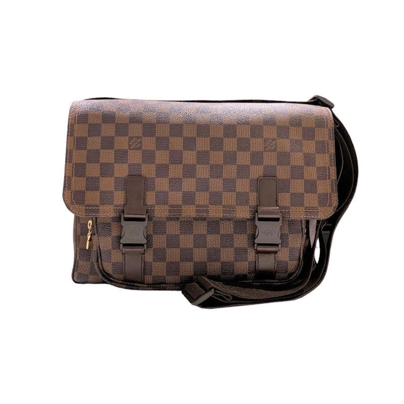 ルイ・ヴィトン LOUIS VUITTON メッセンジャーメルヴィール N51125 ダミエ PVCコーティングキャンバス ユニセックス  ショルダーバッグ