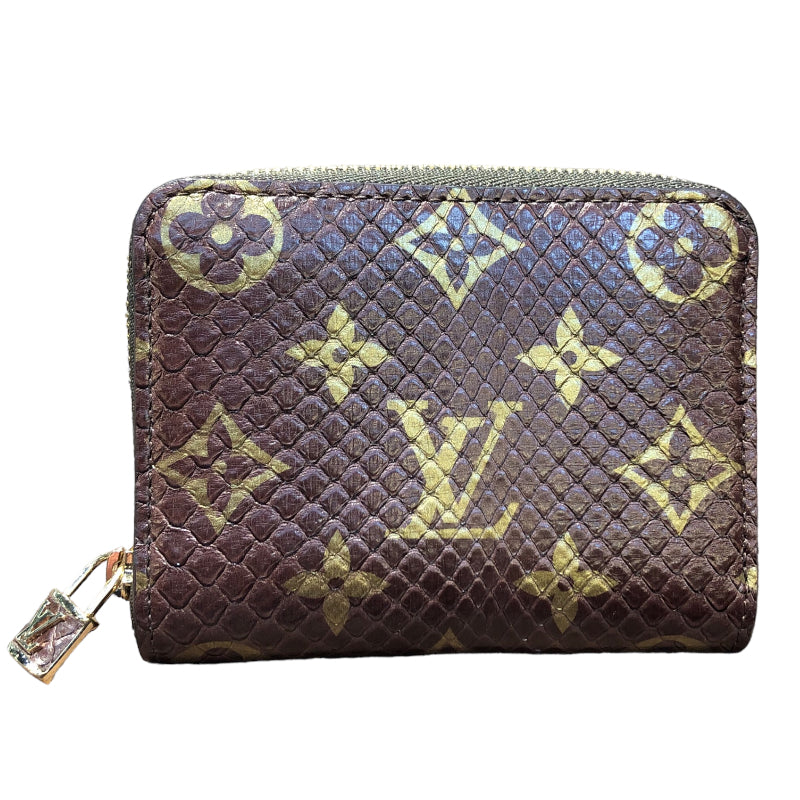 ルイ・ヴィトン LOUIS VUITTON ジッピーコインパース N80149 モノグラム モノグラム・パイソン ユニセックス コインケース |  中古ブランドリユースショップ OKURA(おお蔵)