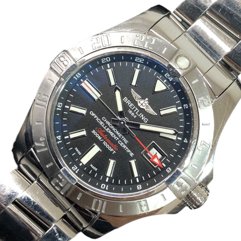 ブライトリング BREITLING アベンジャー2 A3239011/BC35 黒文字盤 ステンレススチール SS 自動巻き メンズ 腕時計