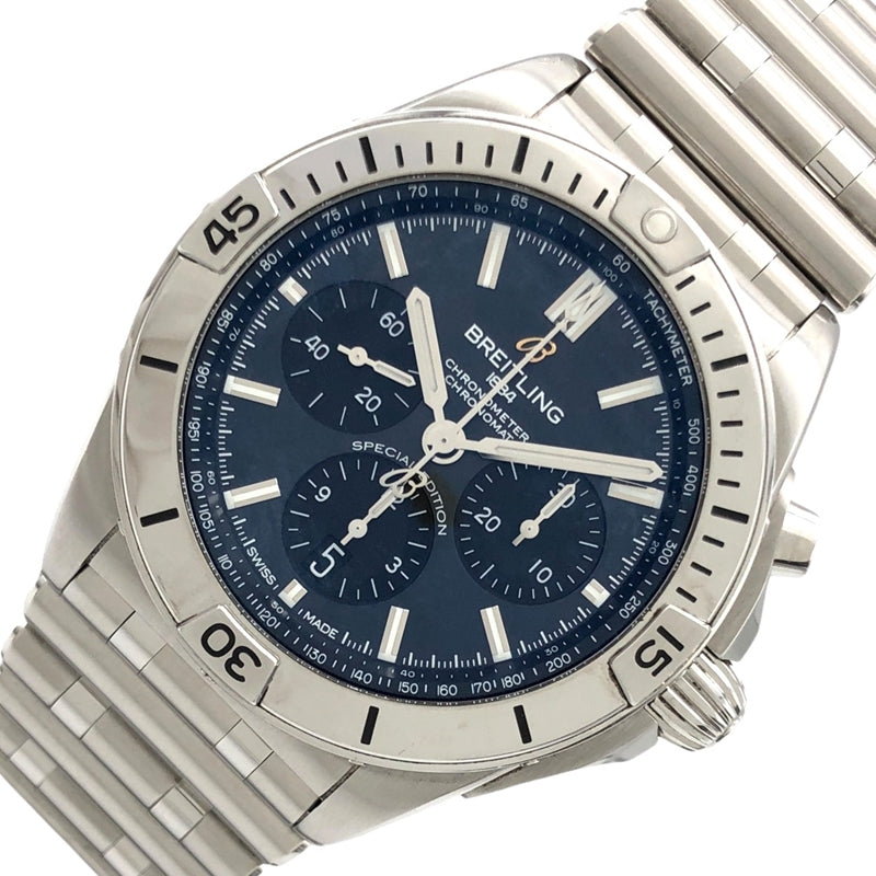 ブライトリング BREITLING クロノマット B01 42 ジャパン エディションブラックシェル AB0134 ブラックシェル SS 自 |  中古ブランドリユースショップ OKURA(おお蔵)