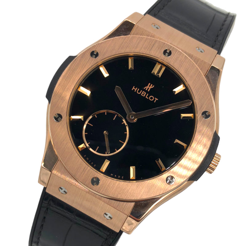 ウブロ HUBLOT ウブロ クラシック フュージョン クラシコ ウルトラシン 545.OX.1280.LR キングゴールド/レザーラバー |  中古ブランドリユースショップ OKURA(おお蔵)