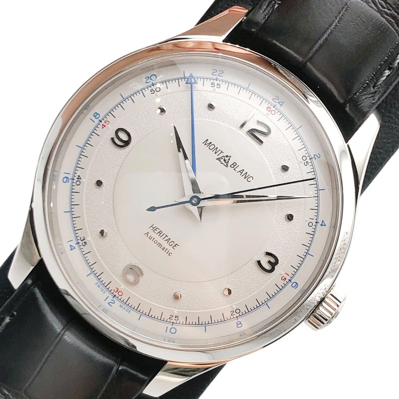 モンブラン MONT BLANC ヘリテージGMT 119948 ステンレス