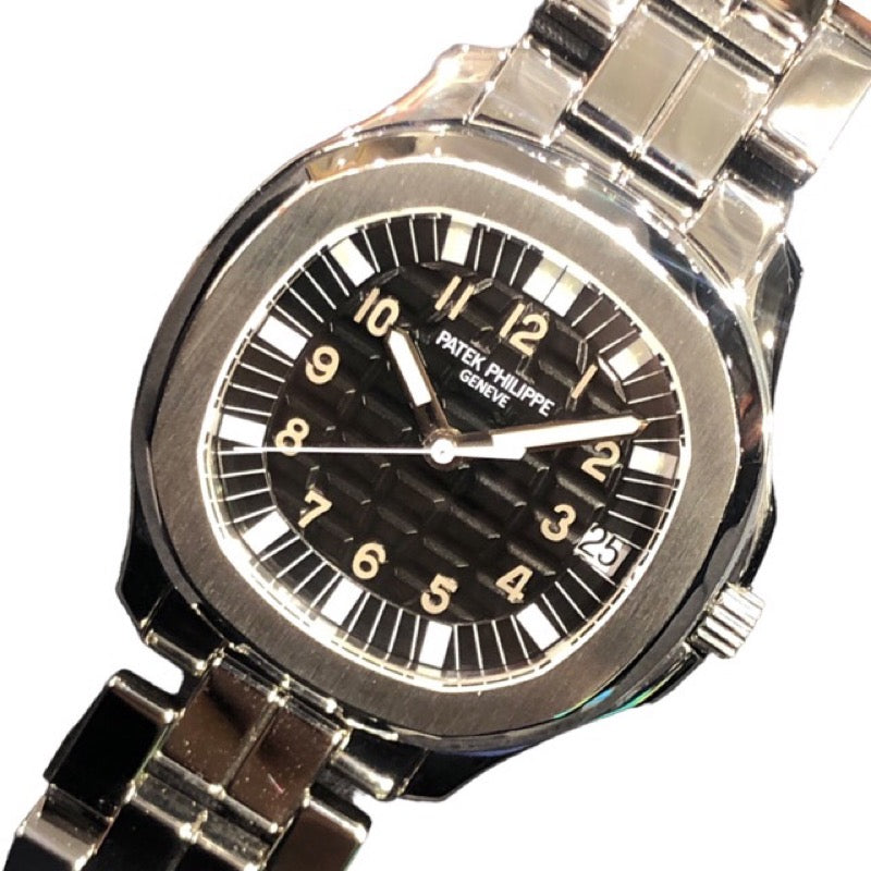 パテック・フィリップ PATEK PHILIPPE アクアノート 5065-1A ブラック ステンレススチール メンズ 腕時計 |  中古ブランドリユースショップ OKURA(おお蔵)