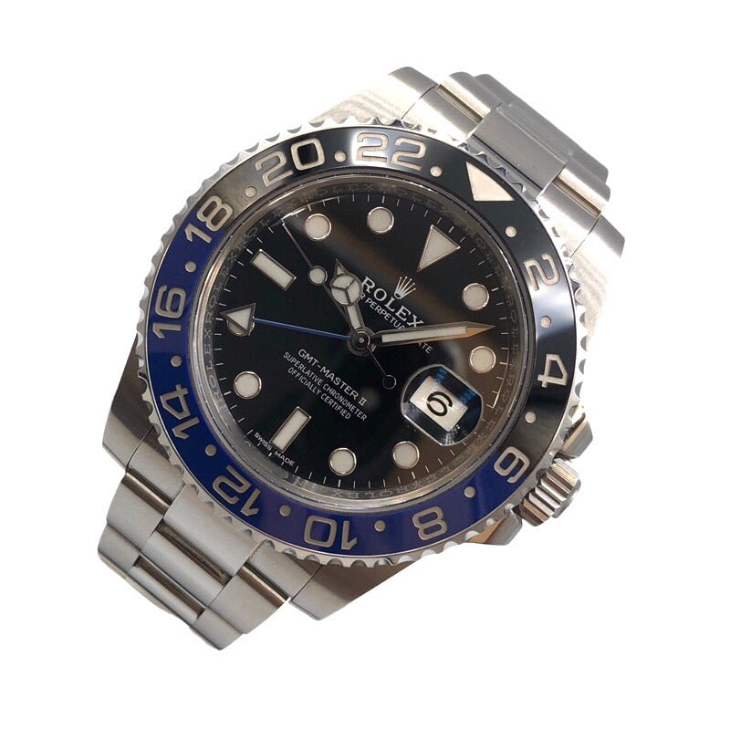 ロレックス ROLEX GMTマスター2 116710BLNR ブラック/ブルー