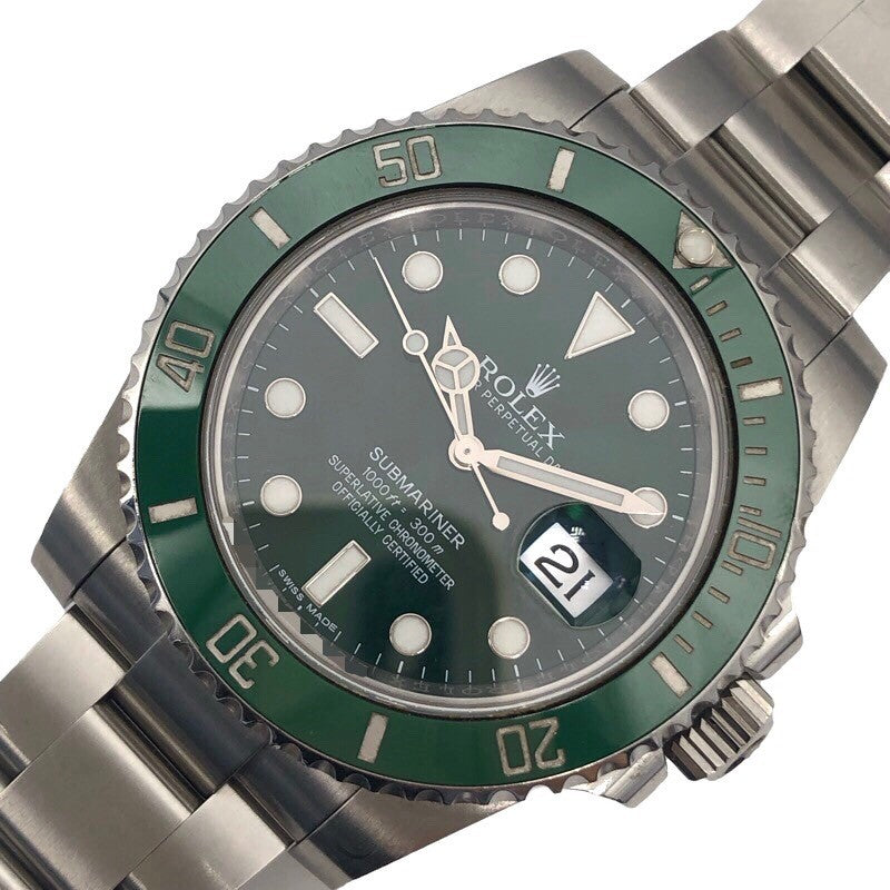 ロレックス ROLEX サブマリーナ 116610LV グリーン ステンレススチール ...