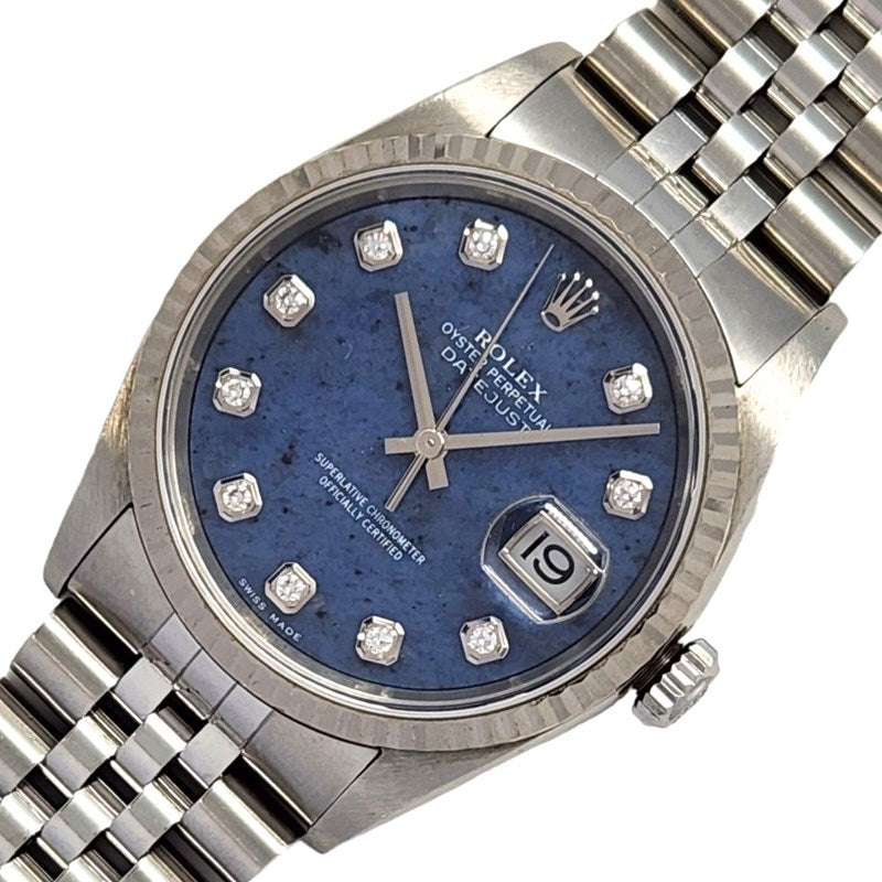 ロレックス ROLEX デイトジャスト ソーダ―ライト Y番 16234G ブルー K18WG/SS 自動巻き メンズ 腕時計 |  中古ブランドリユースショップ OKURA(おお蔵)