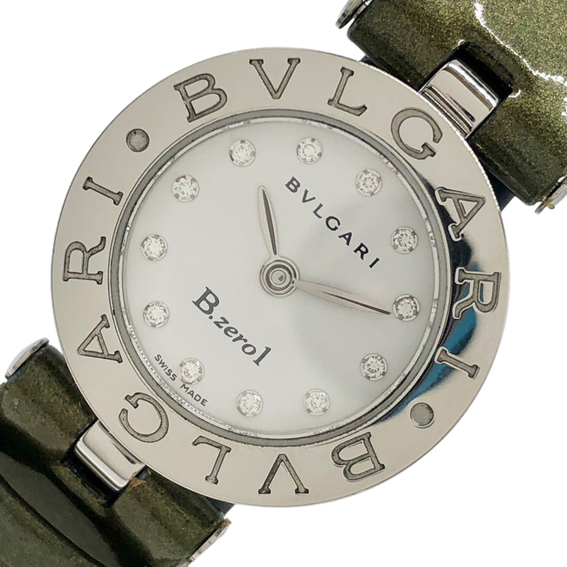 ブルガリ BVLGARI B-zero1 BZ22S ホワイト ステンレススチール レディース 腕時計