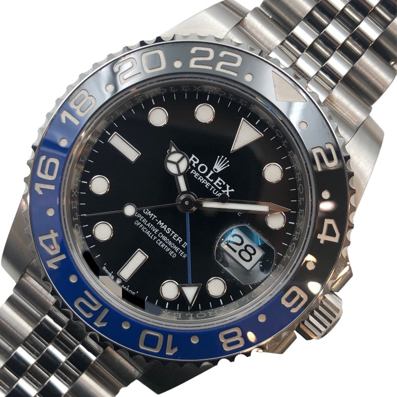 ロレックス ROLEX GMTマスターⅡ 126710BLNR ランダム番 ブラック ...