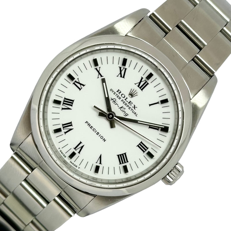 ロレックス ROLEX エアキング S番 14000 ステンレススチール 自動巻き メンズ 腕時計