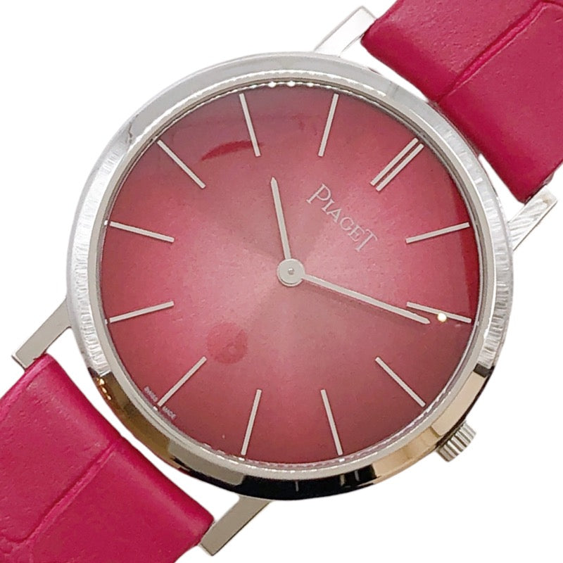 人気ブランドの新作 ピアジェ ピンク G0A42109 アルティプラノ60周年記念限定 PIAGET アナログ（手巻き）