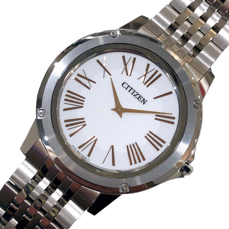 シチズン CITIZEN エコドライブ ワン 世界300本限定 AR5020-52A ホワイト ステンレススチール ソーラー メンズ 腕時計 |  中古ブランドリユースショップ OKURA(おお蔵)