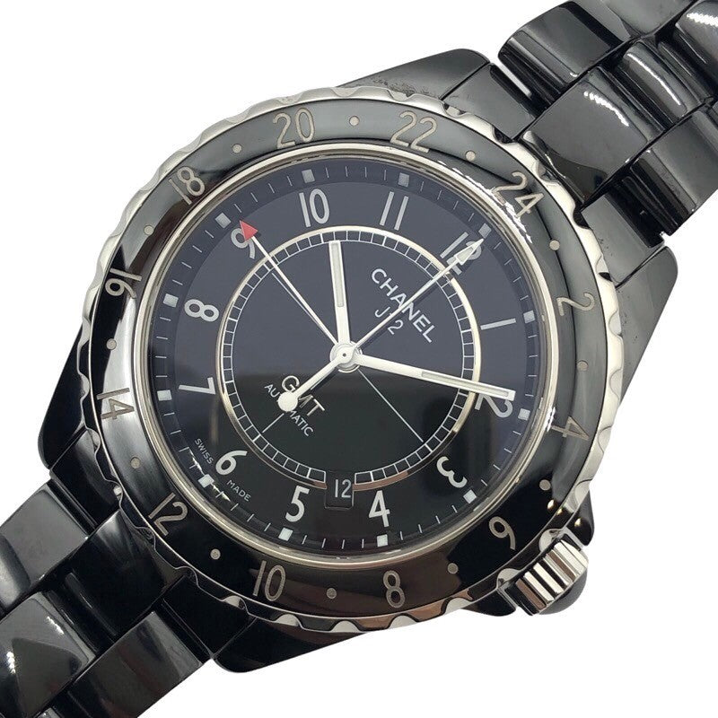 シャネル CHANEL J12 GMT H2012 セラミック メンズ 腕時計