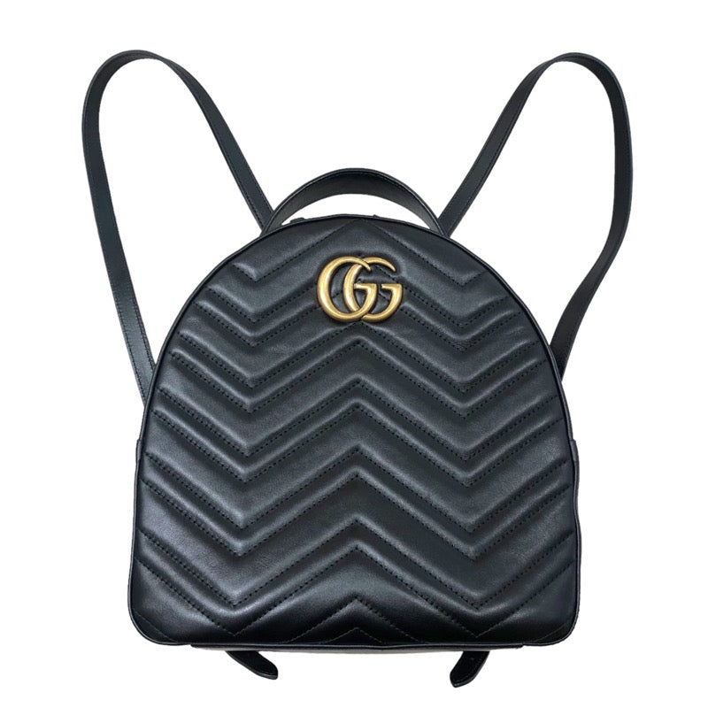 グッチ GUCCI GGマーモントバックバッグ 476671 ブラック GG