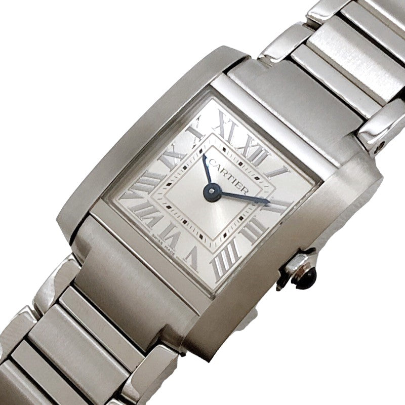 カルティエ Cartier タンクフランセーズ SM WSTA0065 シルバー SS クオーツ レディース 腕時計 | 中古ブランドリユースショップ  OKURA(おお蔵)