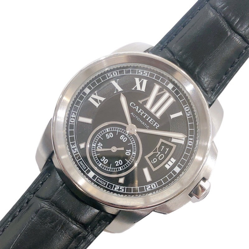 カルティエ Cartier カリブルドゥカルティエ W7100041 SS 自動巻き メンズ 腕時計