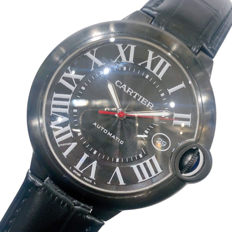 カルティエ Cartier バロンブルー ドゥ　カルティエ WSBB0015 SS(PVD) 自動巻き メンズ 腕時計