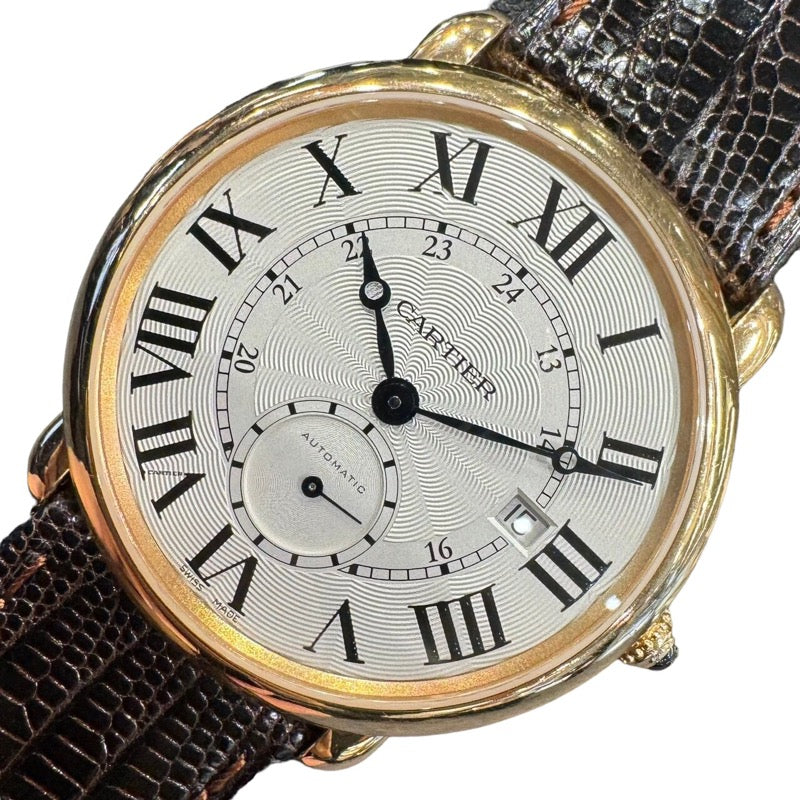 カルティエ Cartier ロンド ルイ カルティエ W6801005 K18ピンクゴールド メンズ 腕時計