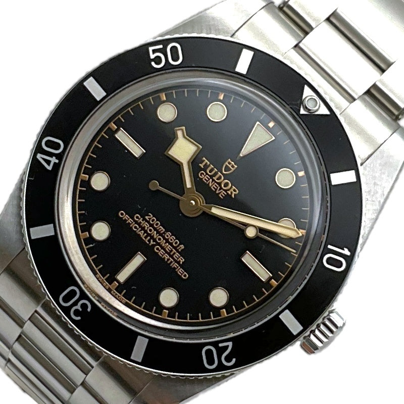 チューダー/チュードル TUDOR ブラックベイ 54 79000N ブラック ステンレススチール メンズ 腕時計