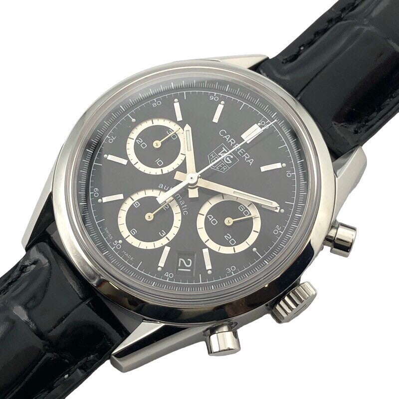タグ・ホイヤー TAG HEUER カレラ キャリバー 17 クロノグラフ CV2113-0 ステンレススチール メンズ 腕時計 |  中古ブランドリユースショップ OKURA(おお蔵)