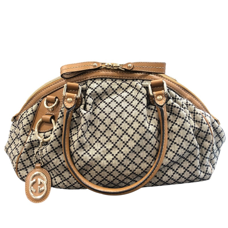 グッチ GUCCI ディアマンテ ハンドバッグ 223974 ベージュ ディアマンテ レディース ハンドバッグ | 中古ブランドリユースショップ  OKURA(おお蔵)