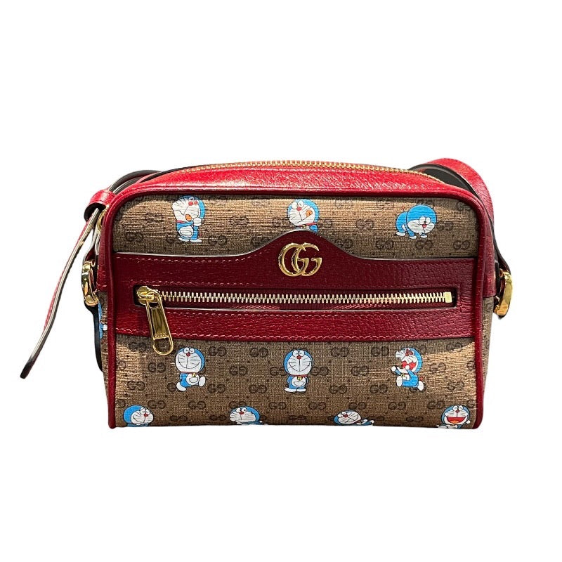 グッチ GUCCI ドラえもん ショルダーバッグ 647784 GGスプリーム レディース ショルダーバッグ | 中古ブランドリユースショップ  OKURA(おお蔵)