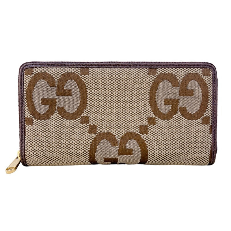 グッチ GUCCI ロングウォレット 699316 ブラウン ゴールド金具 