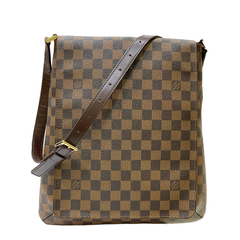 ルイ・ヴィトン LOUIS VUITTON ミュゼット スペシャルオーダー N51302 エベヌ ダミエ・キャンバス ユニセックス ショルダーバッグ