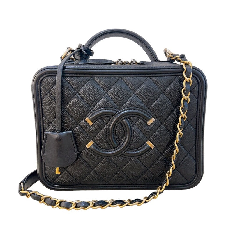 chanel シャネル 19cクルーズコレクション ヴァニティー ケース a93343