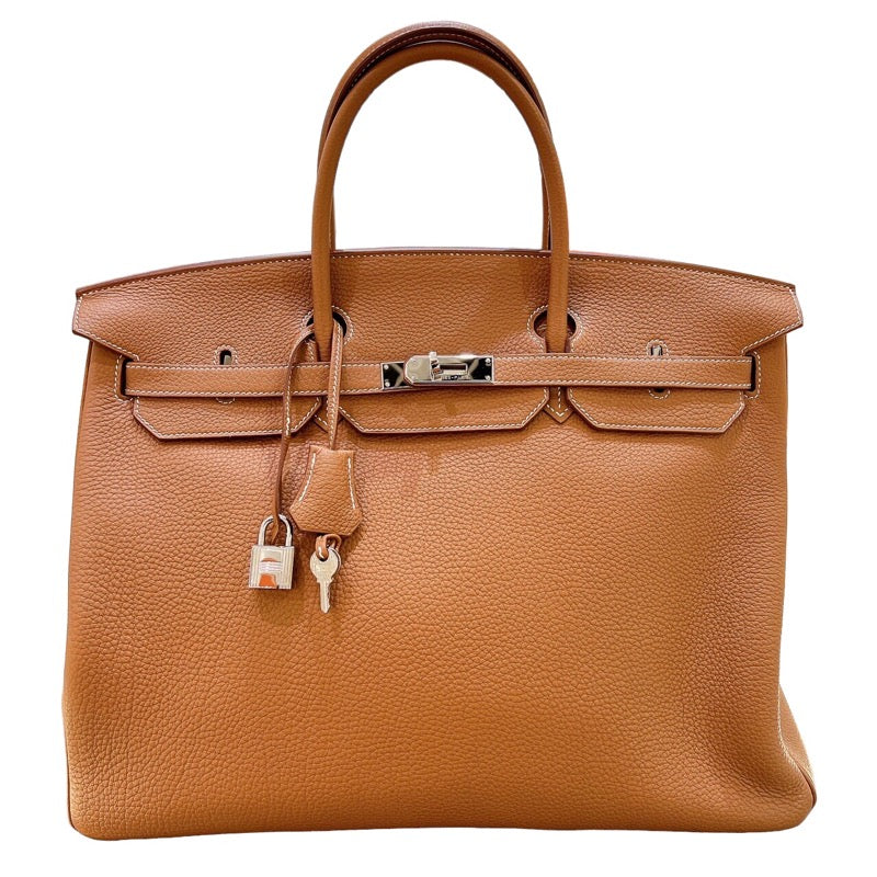 エルメス HERMES バーキン40 □G刻印 ゴールド シルバー金具