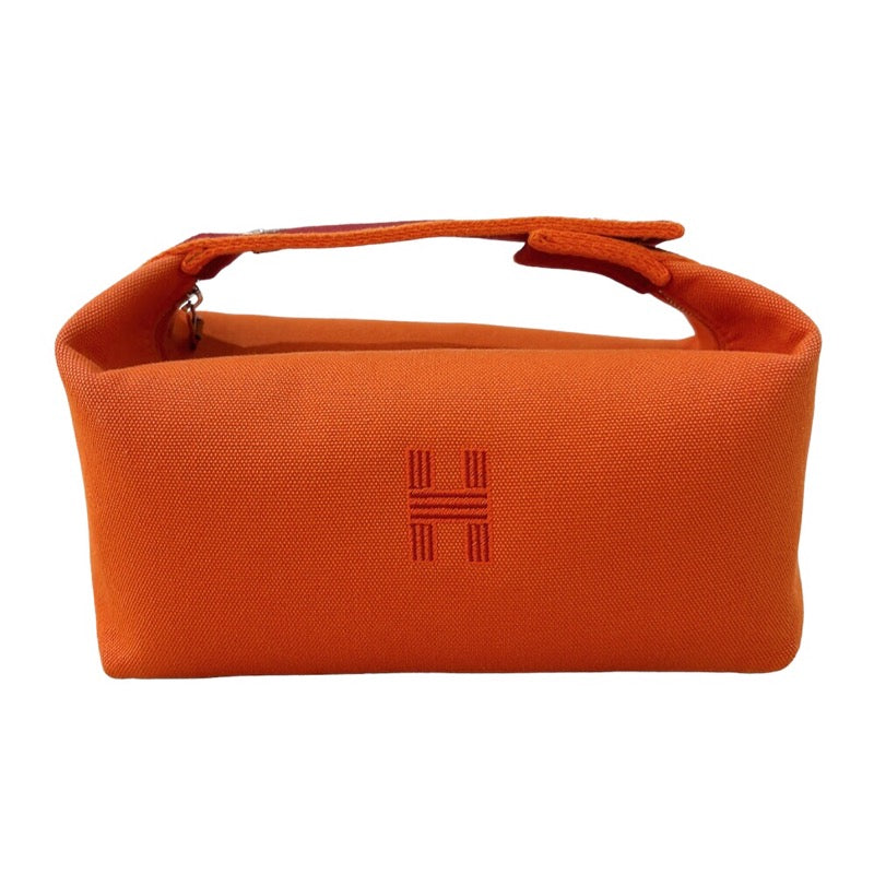 エルメス HERMES ブリッド・ア・ブラックPM オレンジ シルバー金具 トワル レディース ポーチ | 中古ブランドリユースショップ  OKURA(おお蔵)