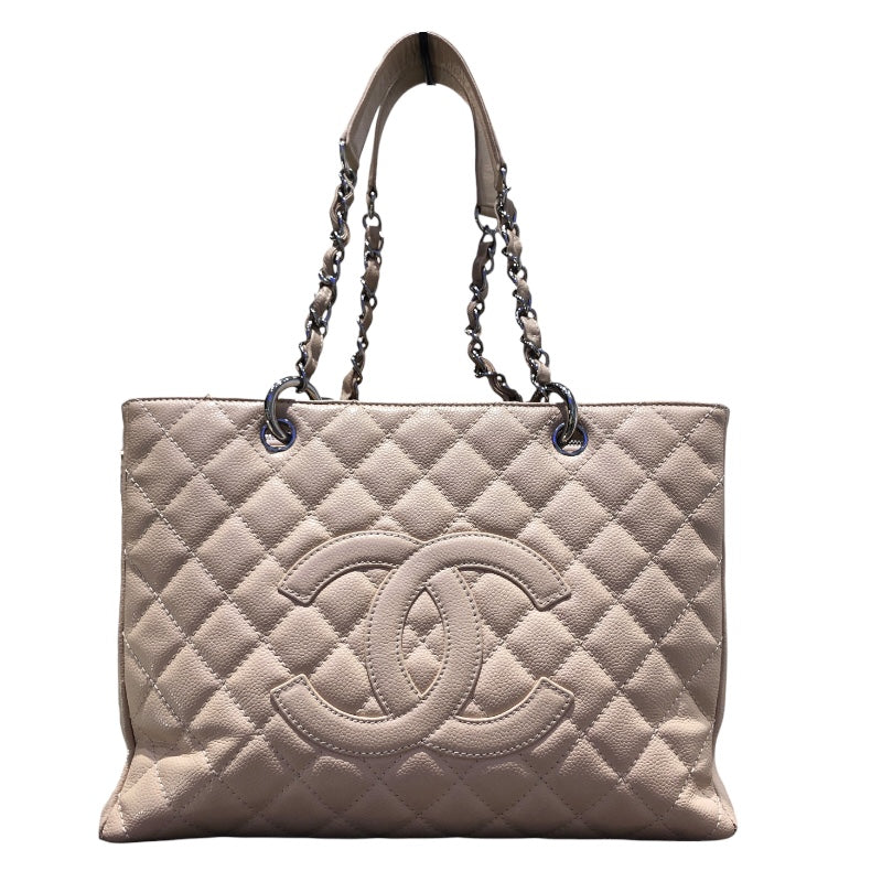 シャネル CHANEL GSTトートバッグ A50995 ベージュ SV金具 キャビアスキン レディース トートバッグ |  中古ブランドリユースショップ OKURA(おお蔵)