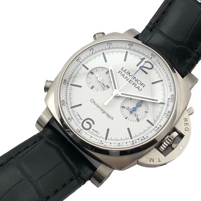 パネライ PANERAI ルミノール　クロノグラフ PAM01218 SS 自動巻き メンズ 腕時計
