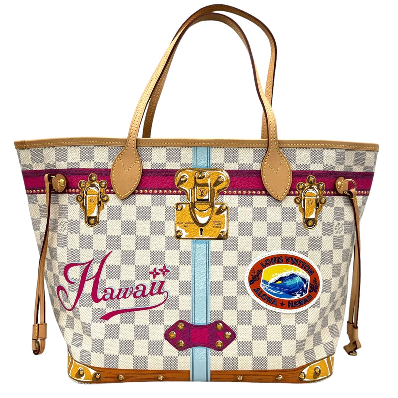 ルイ・ヴィトン LOUIS VUITTON ネヴァーフルMM サマートランク N41734 ダミエ・アズール キャンバス レディース トート |  中古ブランドリユースショップ OKURA(おお蔵)