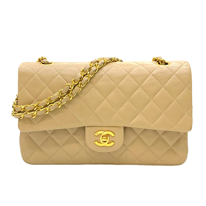 シャネル CHANEL マトラッセ チェーンショルダー25 A01112 1番台 ベージュ ゴールド金具 ラムスキン レディース ショルダー |  中古ブランドリユースショップ OKURA(おお蔵)