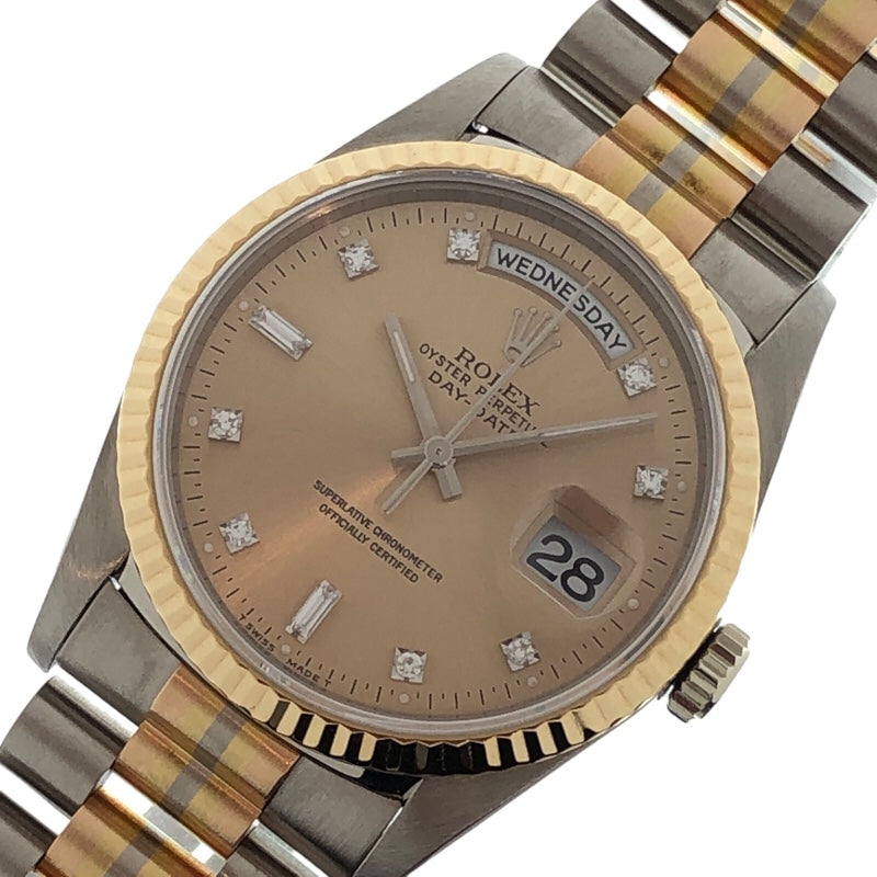 ロレックス ROLEX デイデイト トリドール W番 18239ABIG メンズ 腕時計 