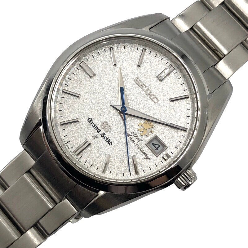 セイコー SEIKO Grand Seiko ９Fクォーツ 50周年記念限定モデル SBGX075 ステンレススチール クオーツ メンズ 腕 |  中古ブランドリユースショップ OKURA(おお蔵)