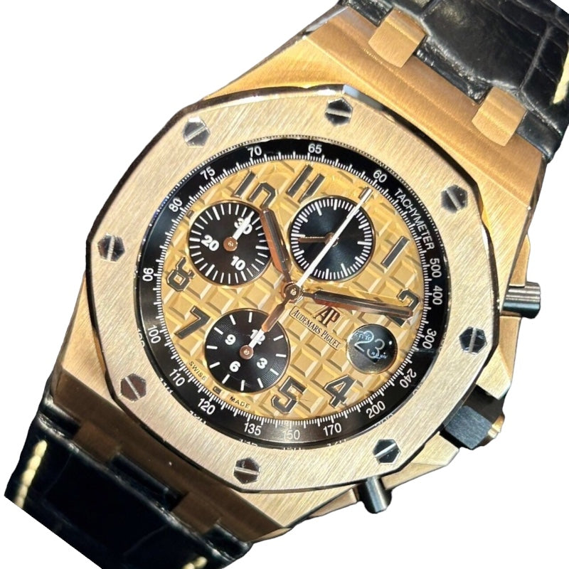 オーデマ・ピゲ AUDEMARS PIGUET ロイヤルオークオフショア 26470OR.OO.A002CR.01 K18YG/純正ベルト/ |  中古ブランドリユースショップ OKURA(おお蔵)