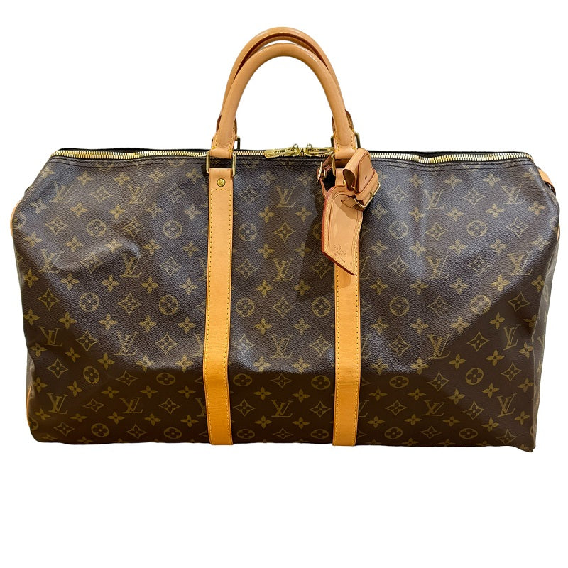 ルイ・ヴィトン LOUIS VUITTON キーポル55 M41424 ブラウン モノグラムキャンバス モノグラム レディース ボストンバッ |  中古ブランドリユースショップ OKURA(おお蔵)