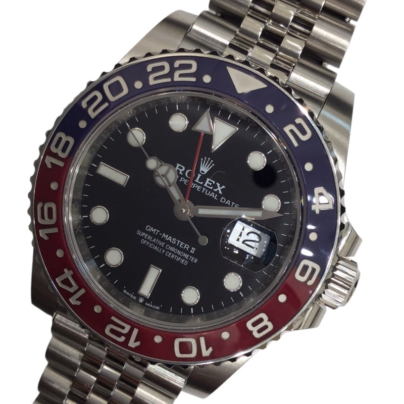 ロレックス ROLEX GMTマスター2 126710BLRO シルバー SS 自動巻き メンズ 腕時計 | 中古ブランドリユースショップ  OKURA(おお蔵)